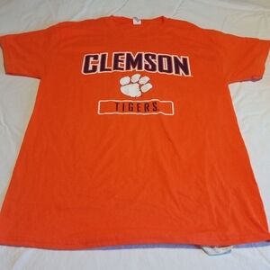 Hanes Bold Orange and Purple Tee